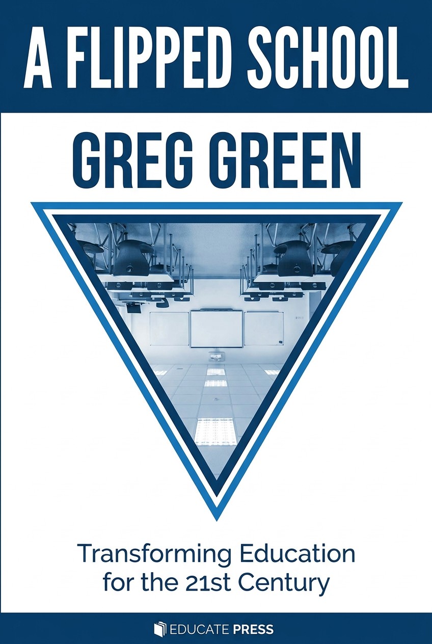A Flipped School book cover by Greg Green